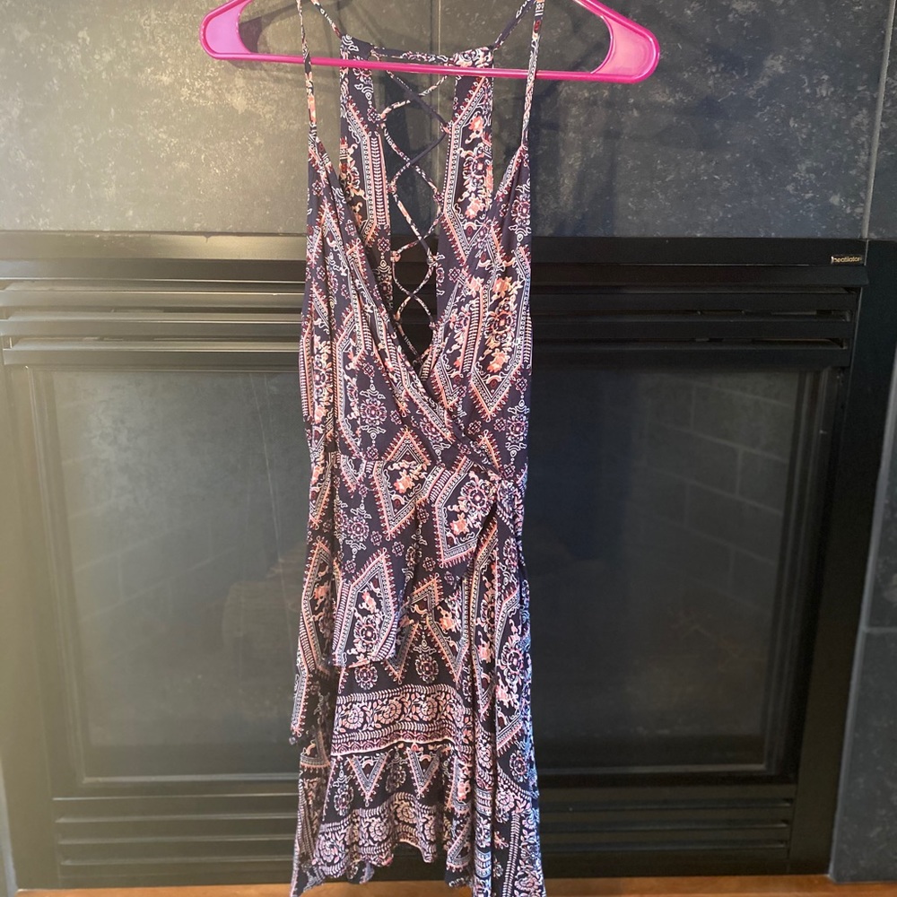 Strappy slip dress